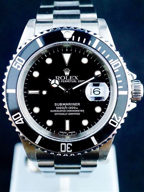 rolex submariner 2001 prezzo|rolex submariner 16610 stainless steel.